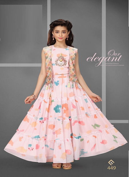 Rangeela 449 Designer Western Wear Wholesale Kids Gown Collection Catalog